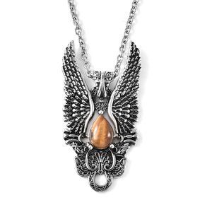 Gothic Angel Wing Pendant Necklace